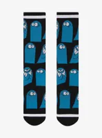 Foster's Home for Imaginary Friends Bloo Allover Print Crew Socks - BoxLunch Exclusive