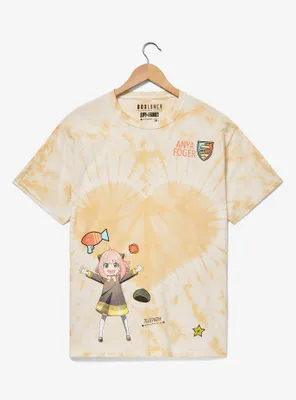 Spy x Family Anya Forger Heart Tie-Dye T-Shirt - BoxLunch Exclusive