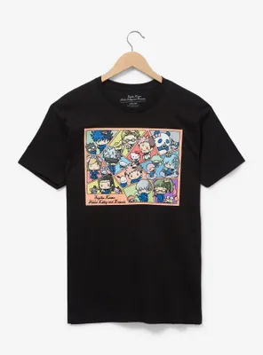 Jujutsu Kaisen x Hello Kitty and Friends Group Portrait T-Shirt - BoxLunch Exclusive