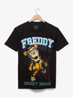 Five Nights at Freddy's: Security Breach Glamrock Freddy Portrait T-Shirt - BoxLunch Exclusive