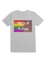 LGBT We're All Human T-Shirt