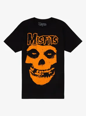 Misfits Orange Fiend Skull T-Shirt