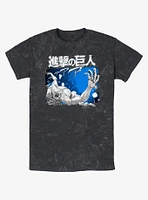 Attack On Titan Mineral Wash T-Shirt