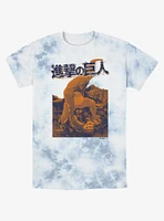 Attack On Titan Beast Tie-Dye T-Shirt