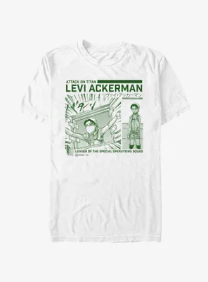 Attack On Titan Special Operations Squad Levi Ackerman T-Shirt