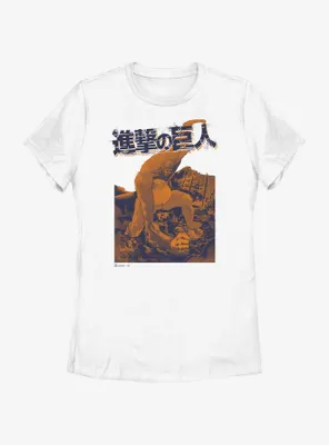 Attack On Titan Beast Womens T-Shirt