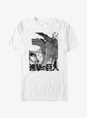 Attack On Titan Cart Demolition T-Shirt