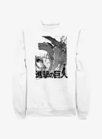 Attack On Titan Cart Demolition Sweatshirt