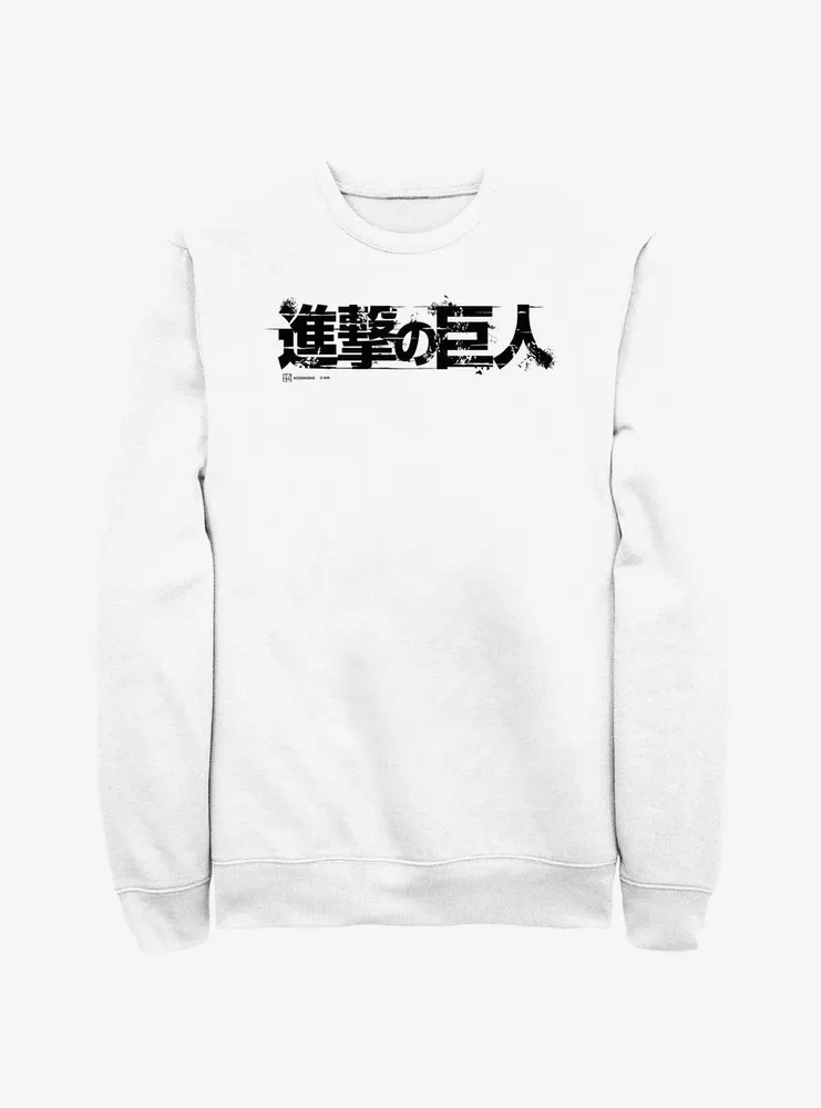 Attack On Titan Japanese Logo Sweatshirt