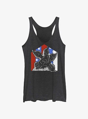 Stranger Things Demogorgon Badge Girls Tank