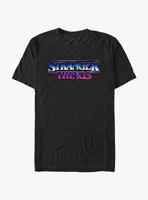 Stranger Things Metallic Logo T-Shirt