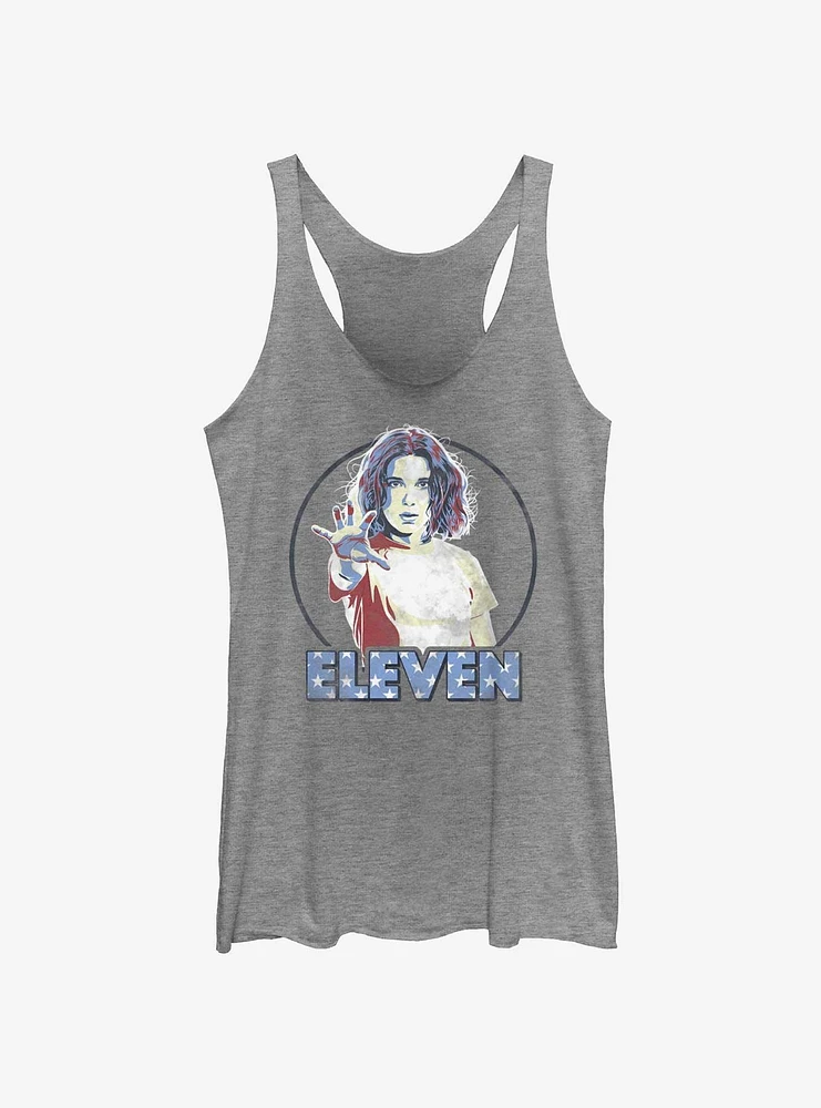 Stranger Things Tonal Eleven Girls Tank