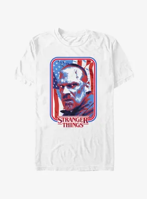 Stranger Things Hopper American Russia T-Shirt