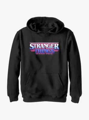 Stranger Things Retro Logo Youth Hoodie