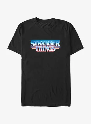 Stranger Things Metal Retro Logo T-Shirt