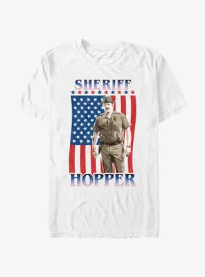 Stranger Things Sheriff Hopper On The 4Th T-Shirt