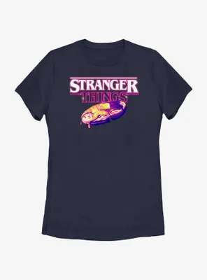 Stranger Things Retro Waffle Logo Womens T-Shirt