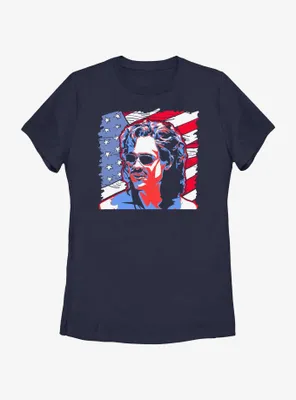 Stranger Things American Pride Billy Womens T-Shirt