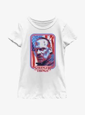 Stranger Things Hopper American Russia Youth Girls T-Shirt