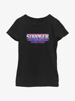 Stranger Things Retro Logo Youth Girls T-Shirt