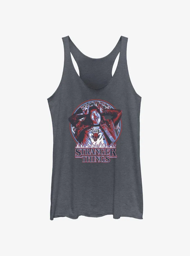 Stranger Things Eddie Munson Hellfire Allegiance Womens Tank Top