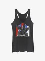 Stranger Things Demogorgon Badge Womens Tank Top