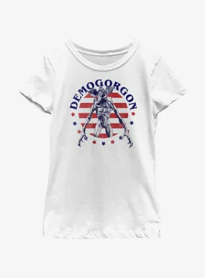 Stranger Things American Demogorgon Youth Girls T-Shirt