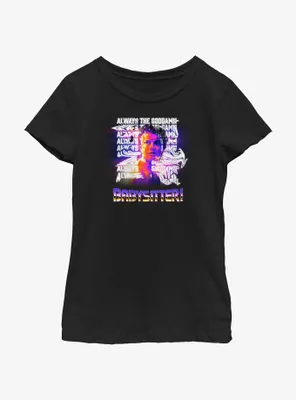 Stranger Things Babysitter Steve Retro Youth Girls T-Shirt