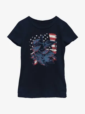 Stranger Things Demogorgon American Youth Girls T-Shirt