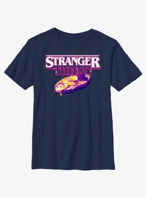 Stranger Things Retro Waffle Logo Youth T-Shirt
