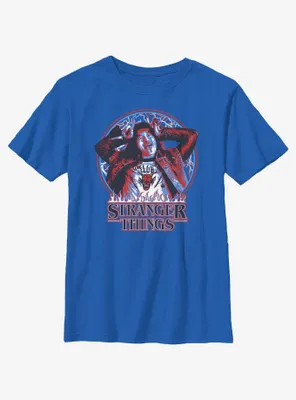 Stranger Things Eddie Munson Hellfire Allegiance Youth T-Shirt
