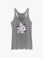 Stranger Things Hopper Stars And Stripes Womens Tank Top