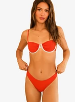 Dippin' Daisy's Starlight Swim Top Poppy Red