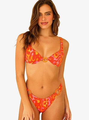 Dippin' Daisy's Gemma Swim Top Sungazer Red