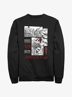 Attack On Titan Eren Yeager Vs Reiner Braun Sweatshirt