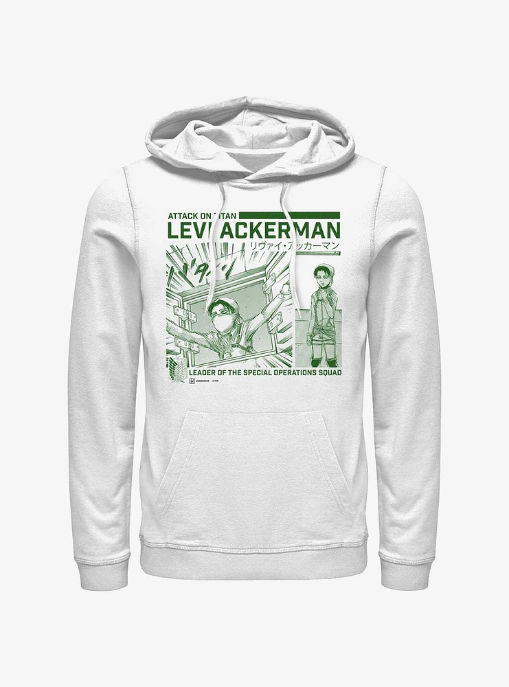 Attack On Titan Special Operations Squad Levi Ackerman Hoodie