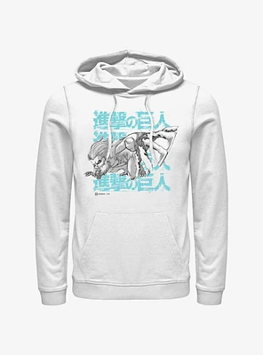 Attack On Titan Jaw Stack Hoodie