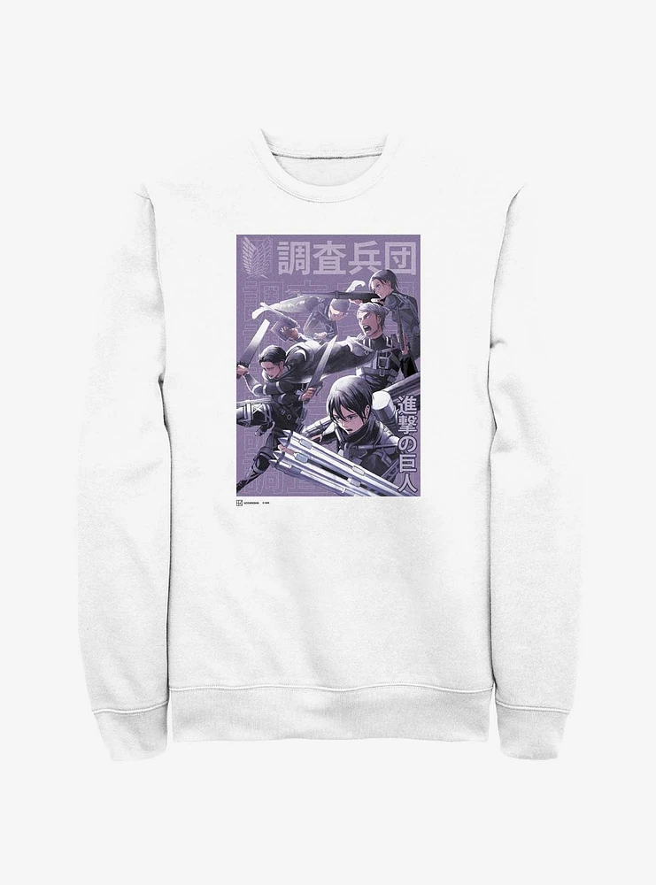 Attack On Titan Scout Regiment Fight Sweatshirt