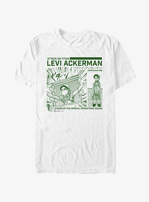 Attack On Titan Special Operations Squad Levi Ackerman T-Shirt