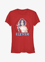 Stranger Things Tonal Eleven Girls T-Shirt