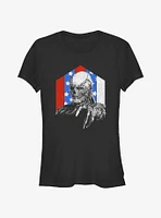 Stranger Things Vecna Badge Girls T-Shirt