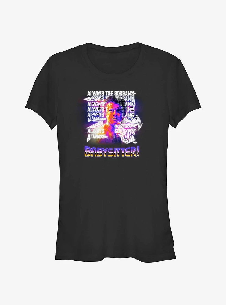 Stranger Things Babysitter Steve Retro Girls T-Shirt