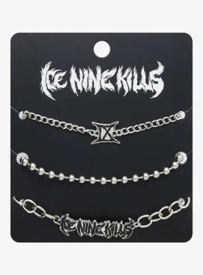Ice Nine Kills Chain Bracelet Set