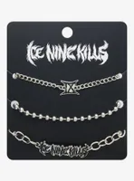 Ice Nine Kills Chain Bracelet Set