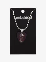 Lamb Of God Guitar Pick Necklace