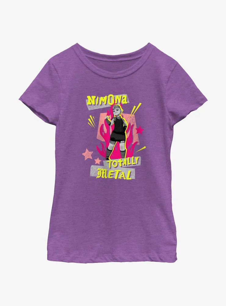 Nimona Totally Metal Youth Girls T-Shirt