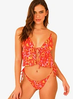 Dippin' Daisy's Mia Swim Bottom Sungazer Red