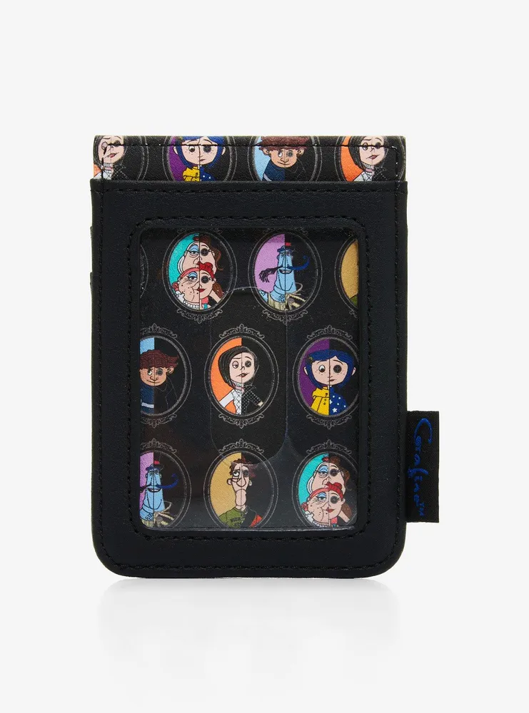 Loungefly Coraline Split Cameo Vertical Cardholder