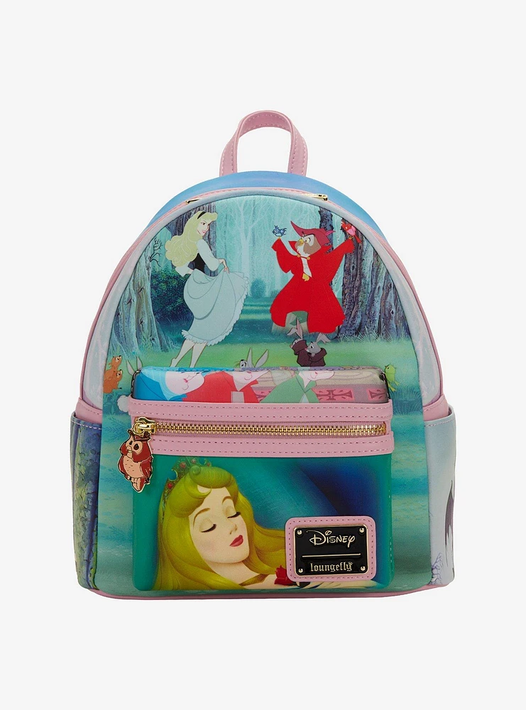 Loungefly Disney Sleeping Beauty Scenes Mini Backpack