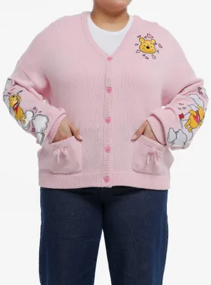 Her Universe Disney Winnie The Pooh Cupid Girls Cardigan Plus